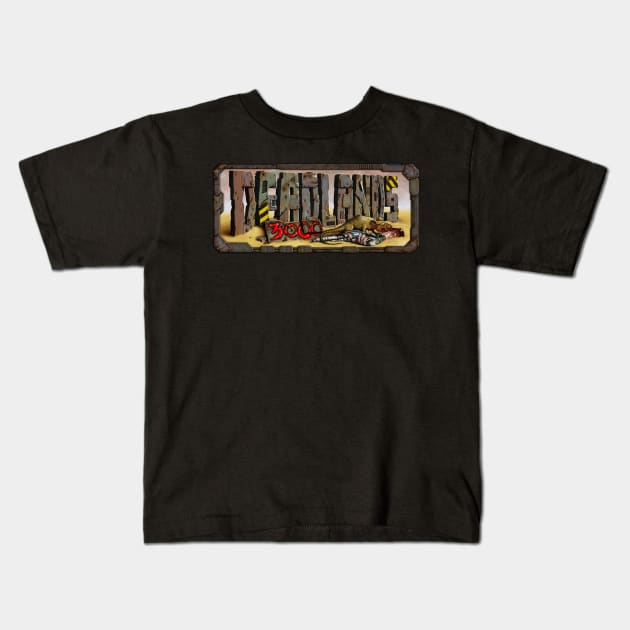 Deadlands 3000 Logo Kids T-Shirt by McCragge